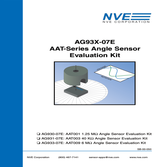 AG930-07E AAT001 Angle Sensor Evaluation Kit