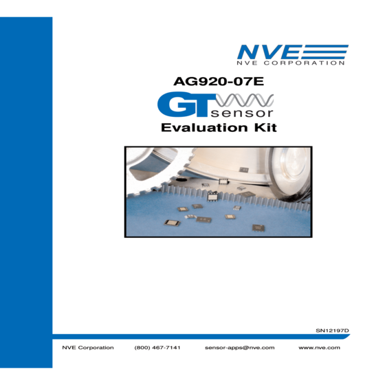 AG920-07E GT Sensor Evaluation Kit